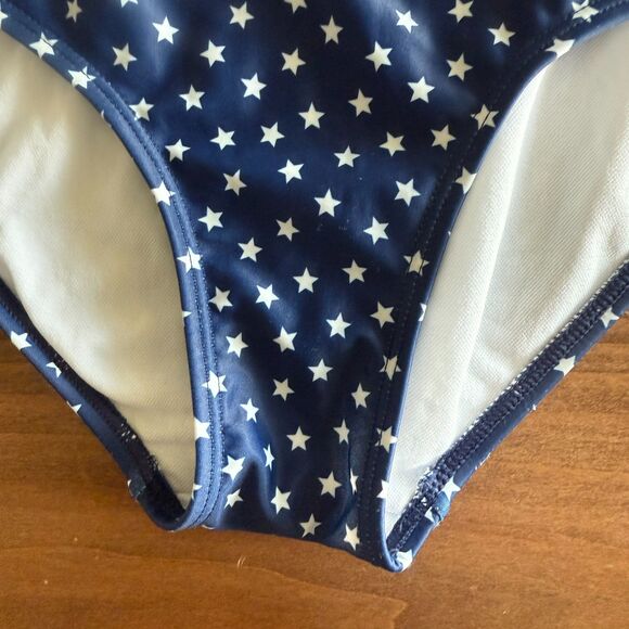 OshKosh Red White & Blue 4th of July Swimsuit Girls' 12 - Picture 7 of 11